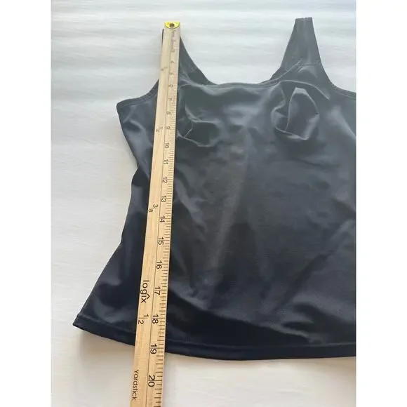 Nancy Ganz 🌿Body Shapewear Cami Tank Top Black Size XL Slimming Control - Picture 5 of 8